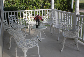 Fredericksburg Texas Hotel motel covered porch